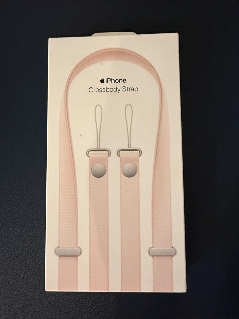 Apple iPhone Crossbody Strap - Light Pink
